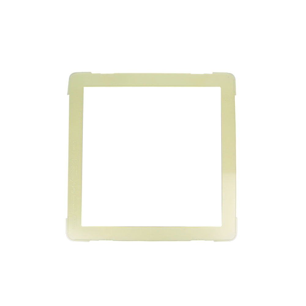Cadre Quadro jaune, polycarbonate, 2.5mm