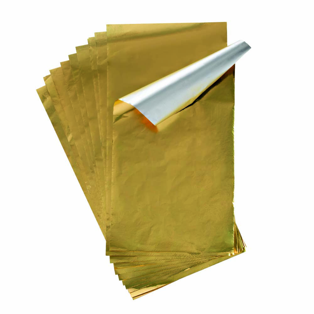 Alufolie Tafel gold, 50g