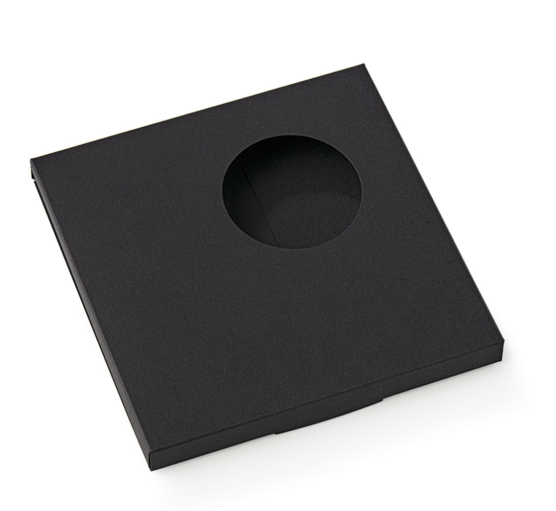 Verpackung Tafel Cuadrado, schwarz