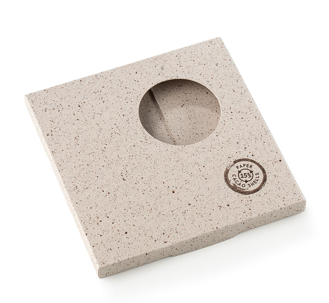 Cacaoschalen-Verp. Tafel Cuadrado