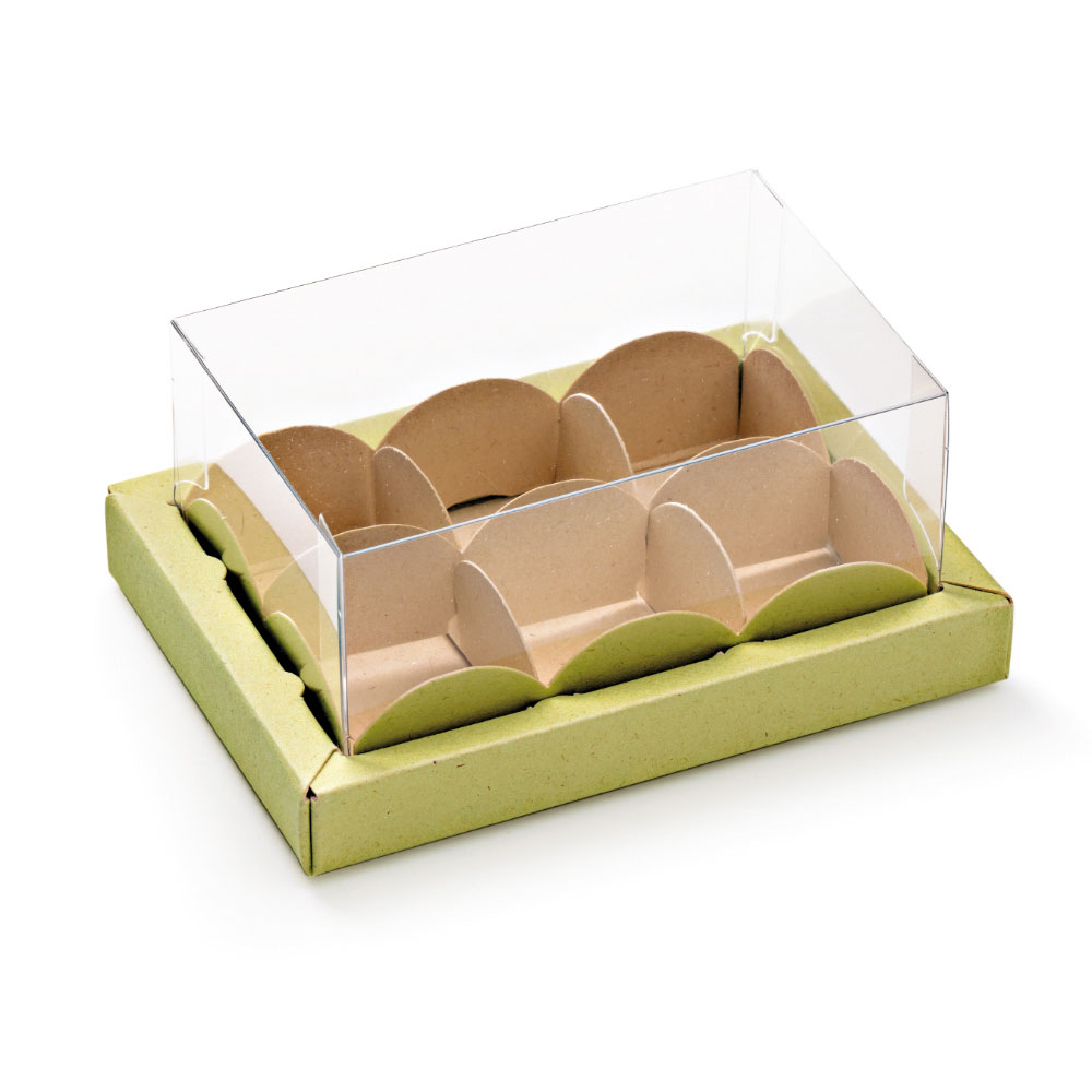 Verpackung Duetto für 6 Pralinés