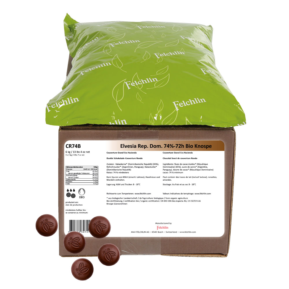 Elvesia Rep. Dom. 74%-72h Bio Bourgeon