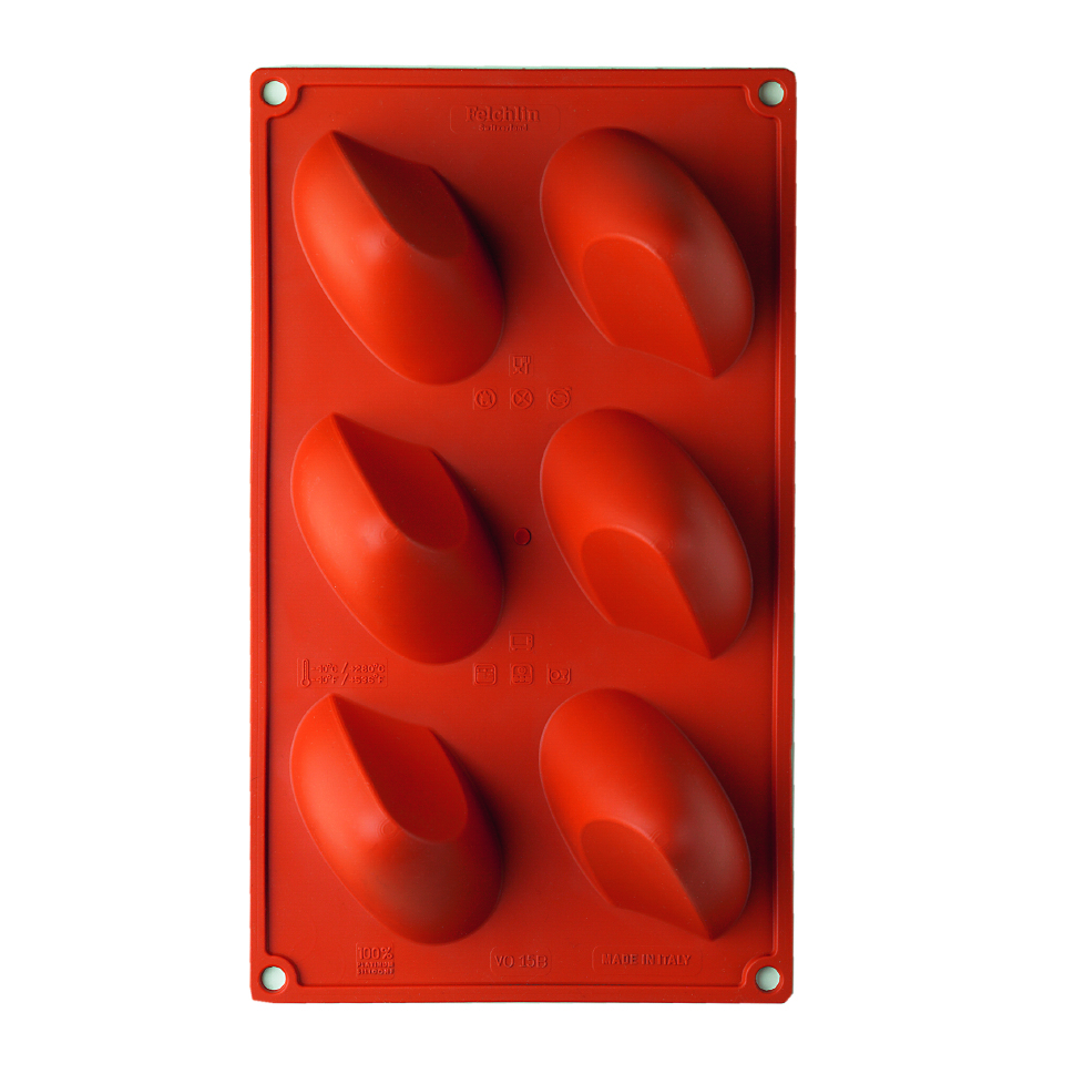 Silicone mould Mythen, 6 pcs